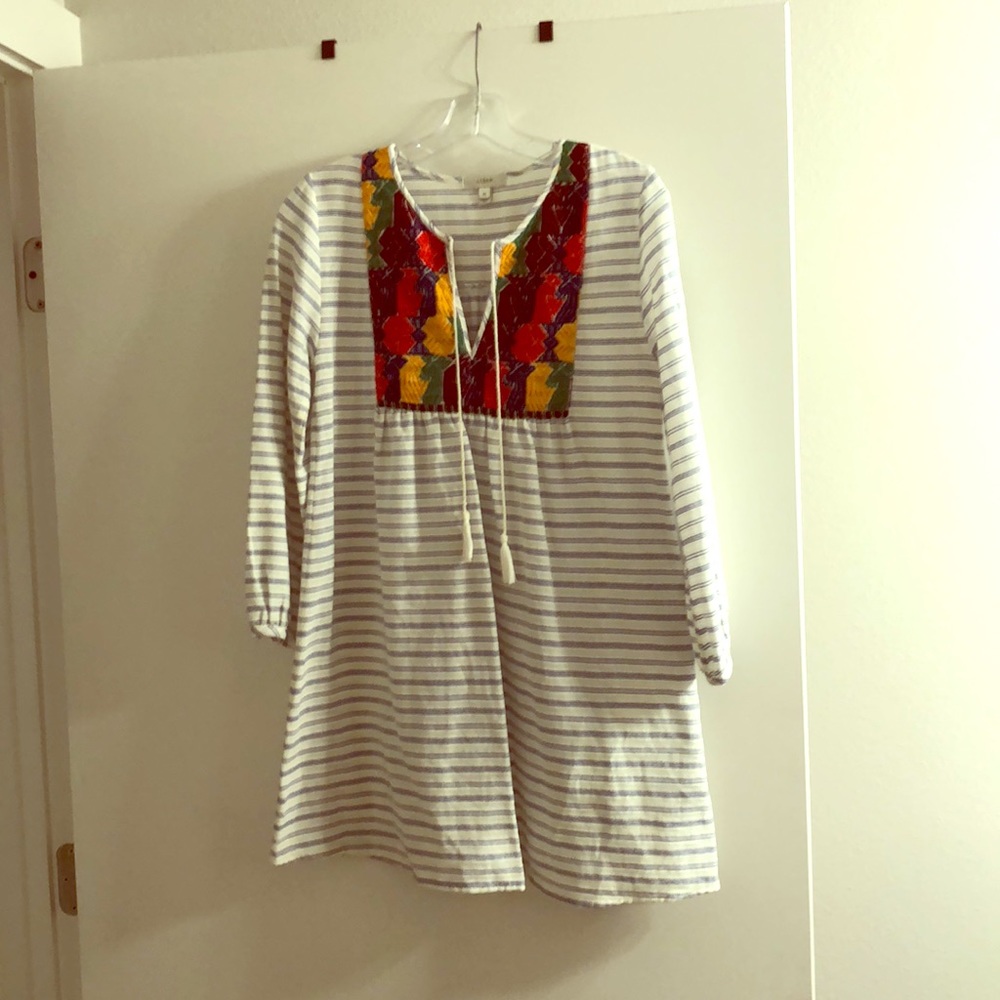 J Crew 3/4 Sleeve Swim Cover Up